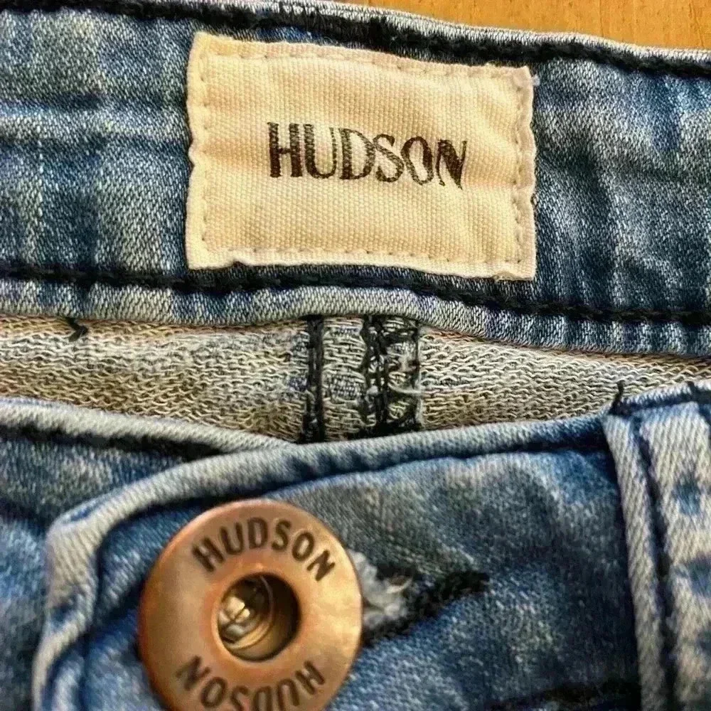 Hudson girl skinny light blue jeans  size‎ 14